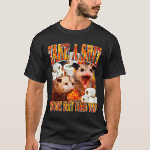 Camiseta Zarigüeya maldita humor sarcástico inapropiado