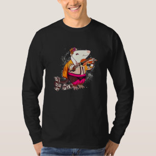 Camiseta Zarigüeya musical zarigüeya violinista zarigüeya
