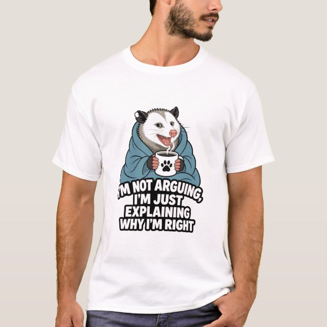 Camiseta Zarigüeya sin discutir (Anverso)