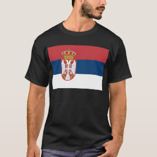 Camiseta Zastava Srbije, bandera servia