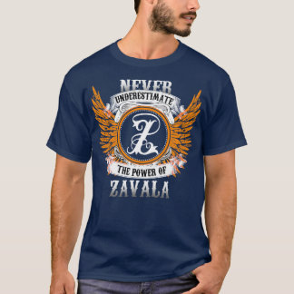 Camiseta Zavala Name Shirt Nunca Subestima El Poder De