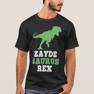 Camiseta Zayde-saurus Rex Dino Dinosaur Divertido Genial Za