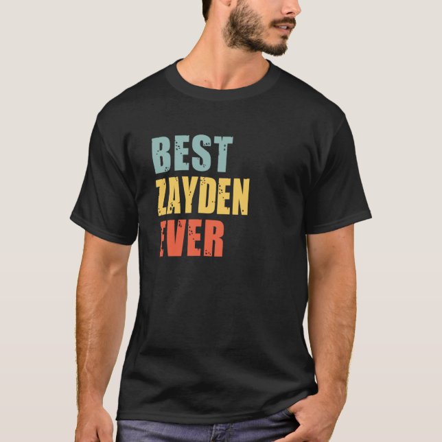 Camiseta Zayden Best Ever Zayden (Anverso)