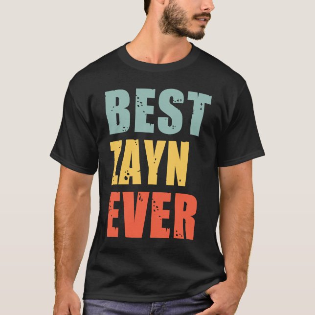 Camiseta Zayn Best Ever  Zayn (Anverso)