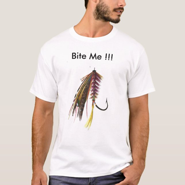 Camiseta ¡zaz 1 de la mosca #1! ¡los cps, me muerden!!! (Anverso)