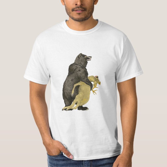 Camiseta zazzle del grizzlydinner claro (Anverso)