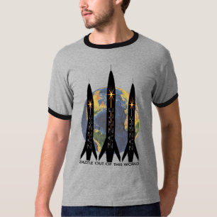 Camiseta ZAZZLE FUERA DE ESTE MUNDO de SHARON SHARPE
