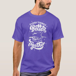 Camiseta Zazzle mejor & Juntos