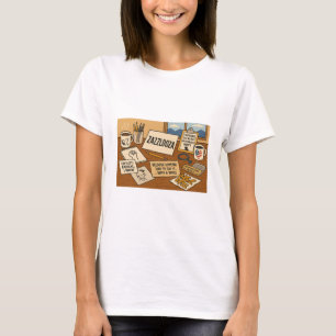 Camiseta Zazzlooza para las mujeres