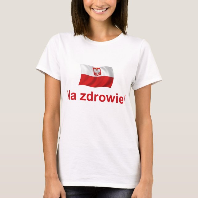 Camiseta Zdrowie polaco del Na (Anverso)