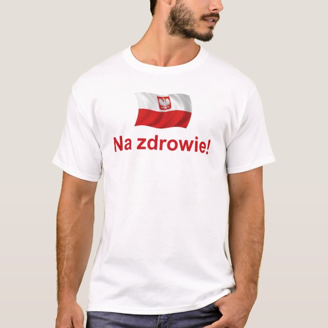 Camiseta Zdrowie polaco del Na (Anverso)