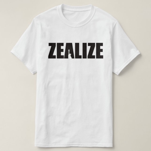 Camiseta ZEALIZE Original T-shirts New York (Diseño del anverso)