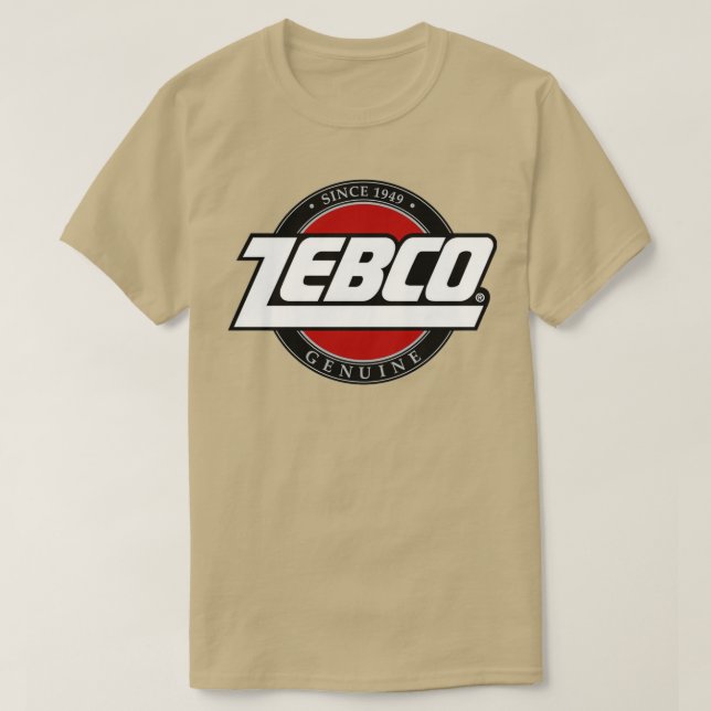 CAMISETA ZEBCO FISHING (Diseño del anverso)