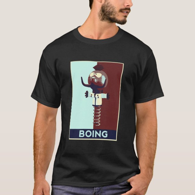 Camiseta Zebedee Boing Pop Art Classic  (Anverso)