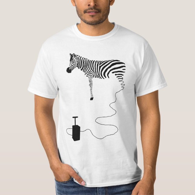 Camiseta zebra (Anverso)