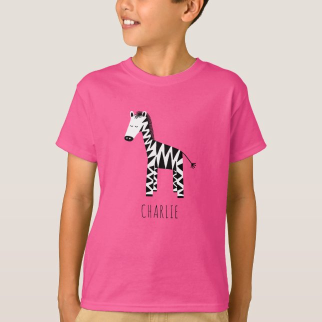 Camiseta Zebra (Anverso)