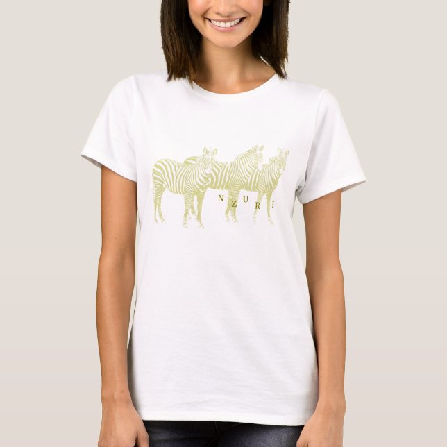 Camiseta Zebra (Anverso)
