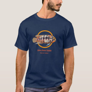 Camiseta Zebra Acara Cichlid