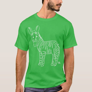 Camiseta Zebra ama ama animales