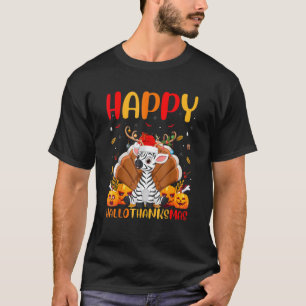 Camiseta Zebra Animal Happy Zebra Hellothanksmas