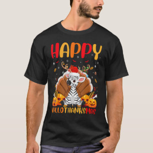 Camiseta Zebra Animal Happy Zebra Hellothanksmas