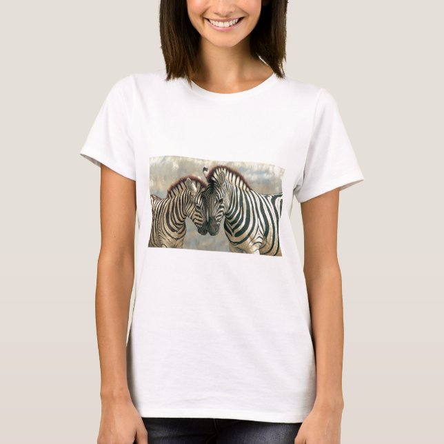 Camiseta zebra-clip-art-3 (Anverso)