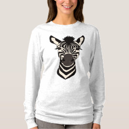 Camiseta Zebra Face