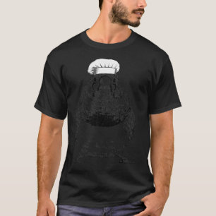 Camiseta Zebra Finch Bird Chef Funny Cooking Cook