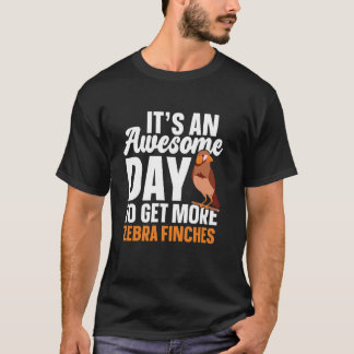 Camiseta Zebra Finch Propietario Bird Lover Zebra Finch