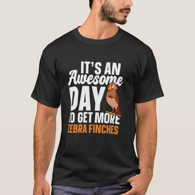 Camiseta Zebra Finch Propietario Bird Lover Zebra Finch (Anverso)