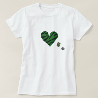 Camiseta Zebra-heart