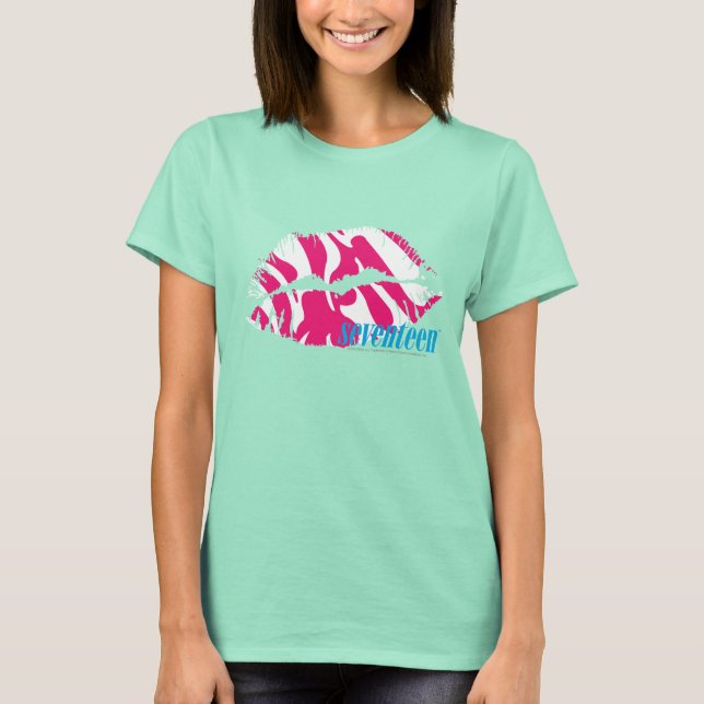 Camiseta Zebra Magenta (Anverso)