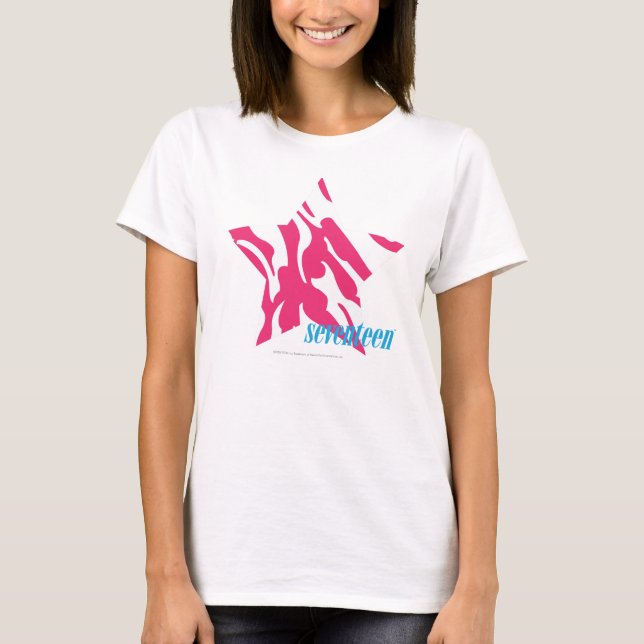 Camiseta Zebra Magenta 4 (Anverso)