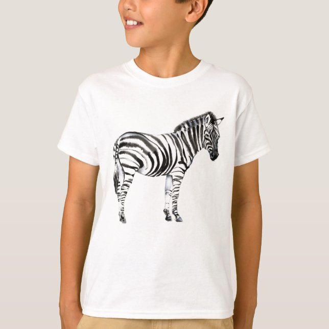 Camiseta Zebra permanente (Anverso)