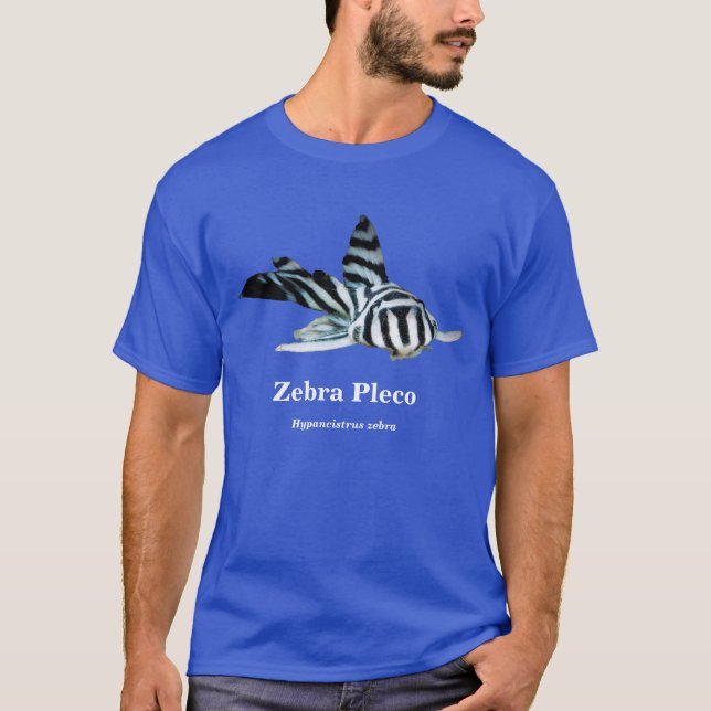 Camiseta Zebra Pleco (Anverso)