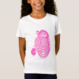 Camiseta Zebra rosa