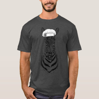 Camiseta Zebra Safari Animal Chef Funny Cocinando Cocina Co
