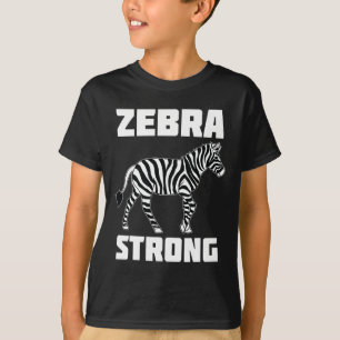 Camiseta Zebra Strong Ehlers Danlos Síndrome Wareness Warne