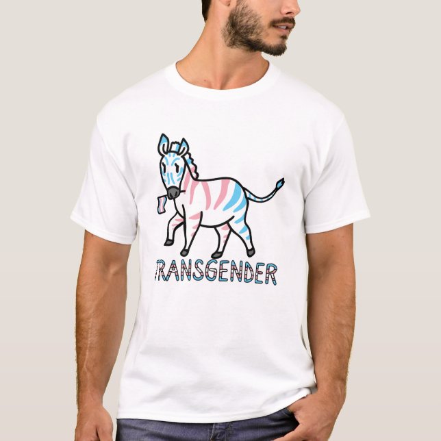 Camiseta Zebra transgénero (Anverso)