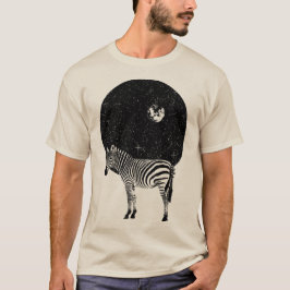 Camiseta Zebra y la noche