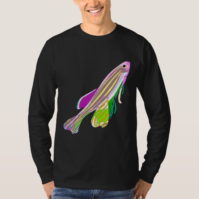 Camiseta Zebrafish Zebra Fish (Anverso)