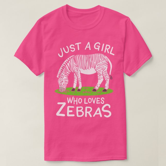 Camiseta Zebras Zebra Lover (Diseño del anverso)