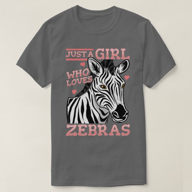 Camiseta Zebras Zebra Lover Zebra Stripes (Diseño del anverso)