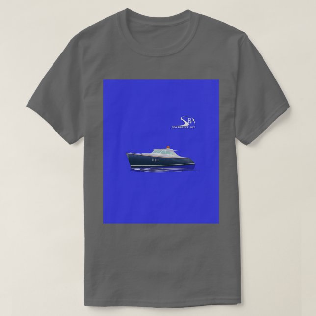 Camiseta Zeelander Yacht Power 50 pies (Diseño del anverso)