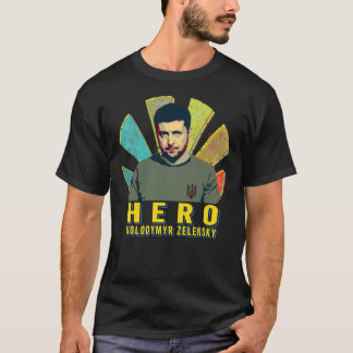 Camiseta Zelenski hero volodymyr zelensky sunset retro Cl