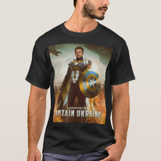 Camiseta Zelensky Captain Ukraine Hero apoya a ucrania ukra