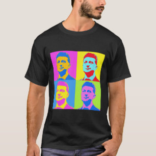Camiseta Zelensky de pie con Ucrania ucranianos apoyo pop