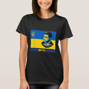 Camiseta Zelensky Necesito Munición Apoyo a Ucrania Yo Apoy