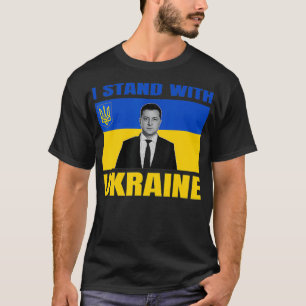 Camiseta Zelensky presidente estoy de acuerdo con el apoyo
