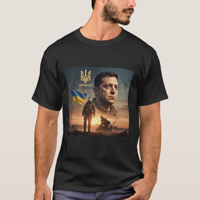 Camiseta Zelenskyy Presidente ucraniano T-Shirt (Anverso)